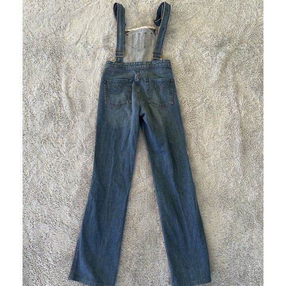Marc By Marc Jacobs Women Blue Denim Overalls Jeans Jumpsuit Size 0 Y2K Vintage - Picture 9 of 11